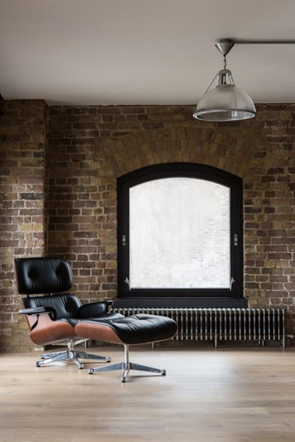 Urban style converted warehouse in St John's Wharf, East London | Living space detail | Interior Designers